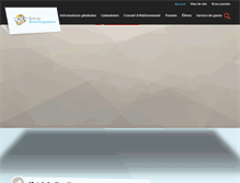 Tablet Screenshot of desbourlingueurs.csdgs.qc.ca
